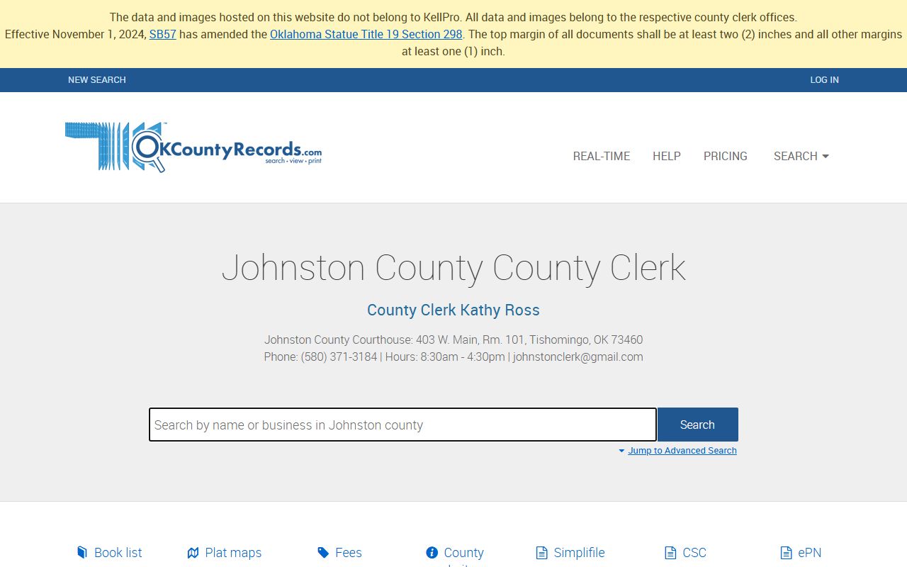 Johnston County land records search criminal court records