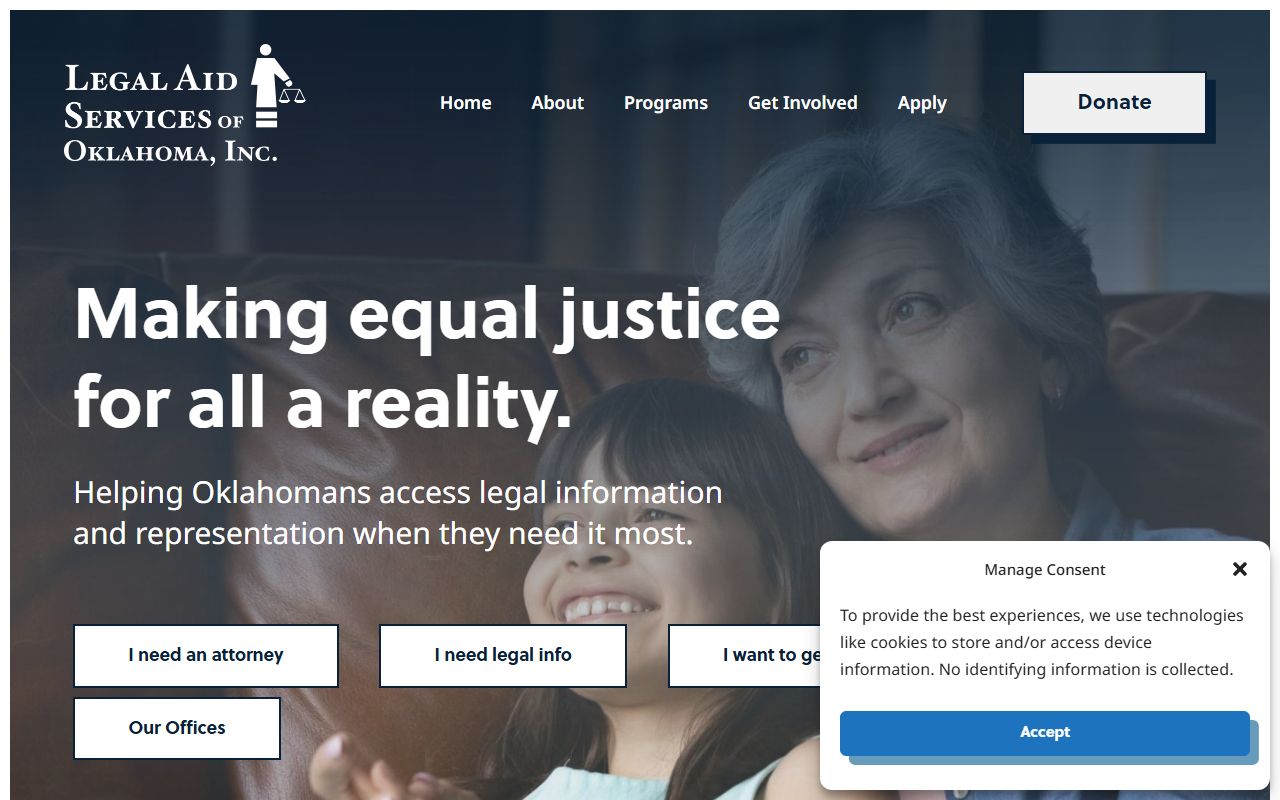 Legal Aid Services Oklahoma criminal court records assistance